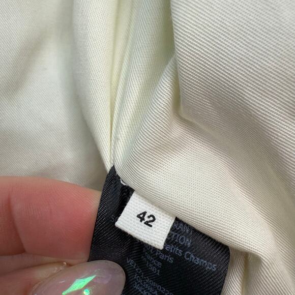 Isabel Marant Iolinea Jean Jacket Size 42 (US 10) Acid Wash 90s Aesthetic - Picture 9 of 12